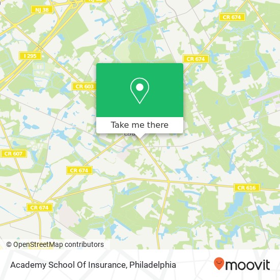Academy School Of Insurance map