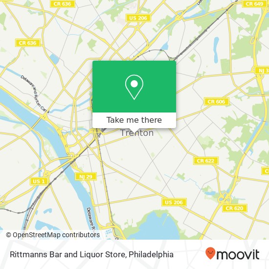 Mapa de Rittmanns Bar and Liquor Store