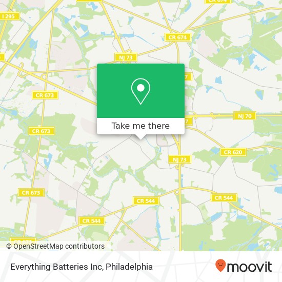 Everything Batteries Inc map