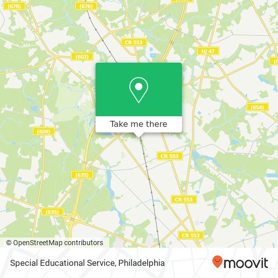 Mapa de Special Educational Service