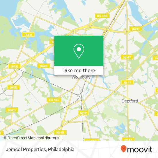 Jemcol Properties map