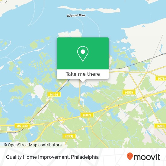 Quality Home Improvement map