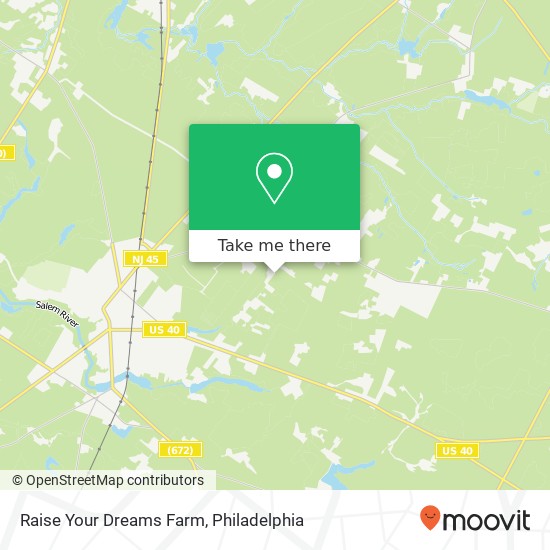 Raise Your Dreams Farm map