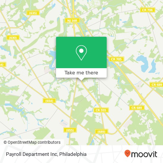 Mapa de Payroll Department Inc