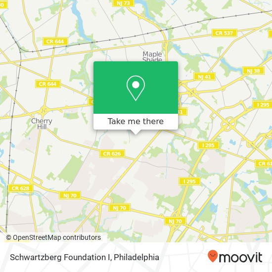 Schwartzberg Foundation I map