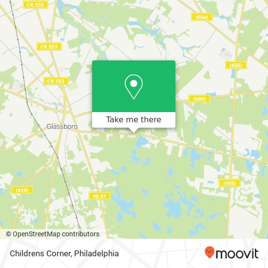 Childrens Corner map