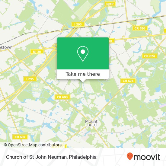 Mapa de Church of St John Neuman