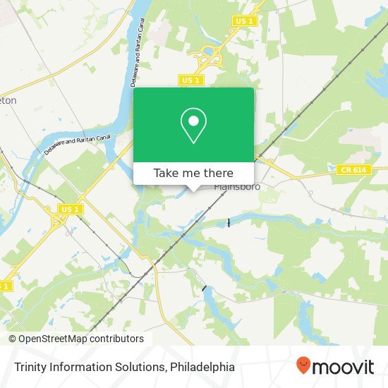 Mapa de Trinity Information Solutions