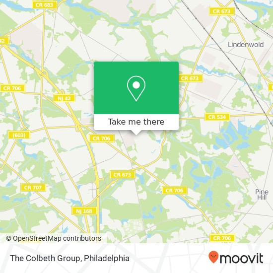 The Colbeth Group map