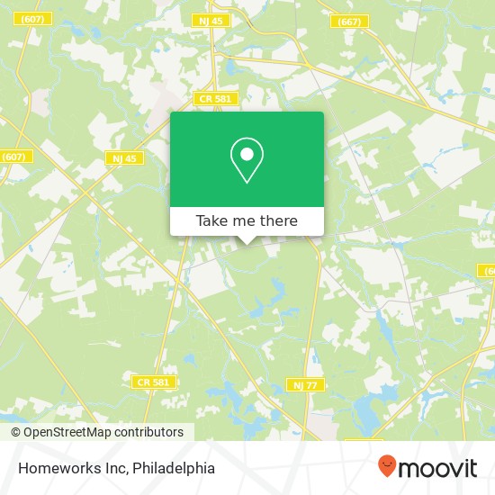 Homeworks Inc map