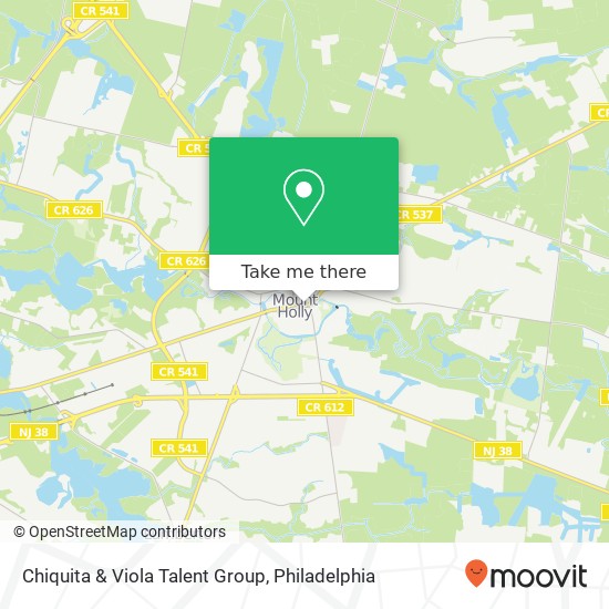 Chiquita & Viola Talent Group map