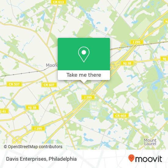 Davis Enterprises map