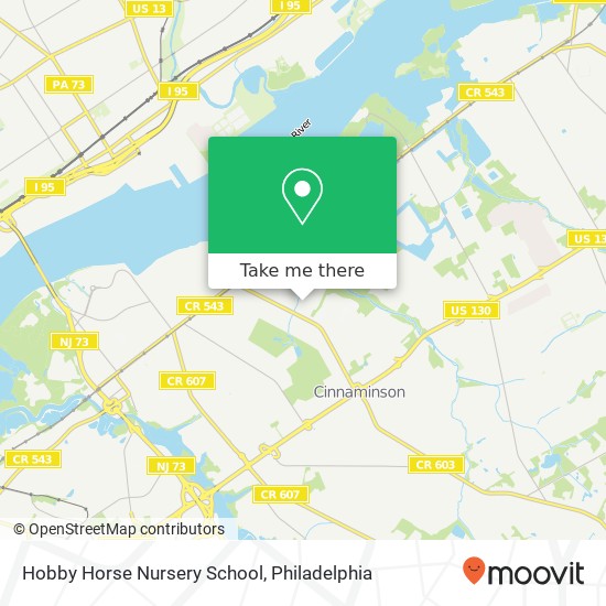 Hobby Horse Nursery School map