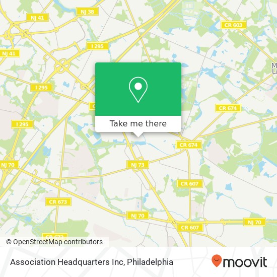 Association Headquarters Inc map