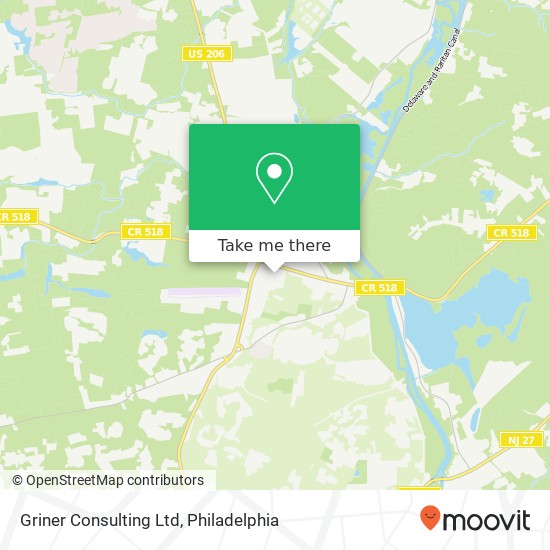 Mapa de Griner Consulting Ltd