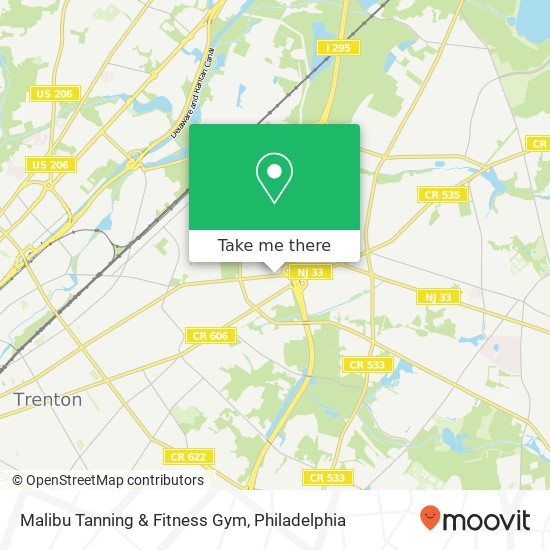 Mapa de Malibu Tanning & Fitness Gym