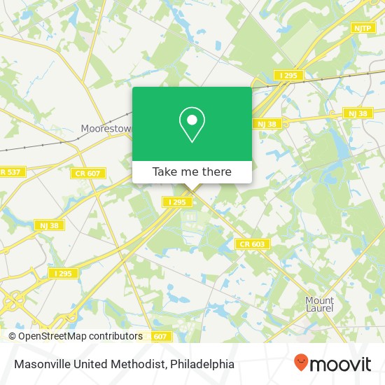 Mapa de Masonville United Methodist