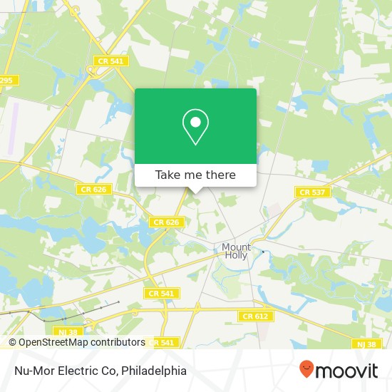 Nu-Mor Electric Co map