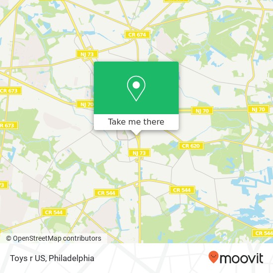 Toys r US map