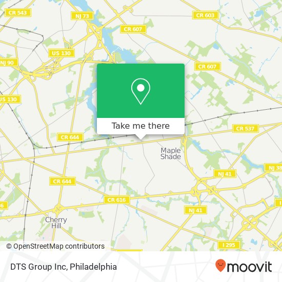 DTS Group Inc map