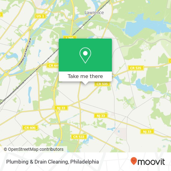 Plumbing & Drain Cleaning map