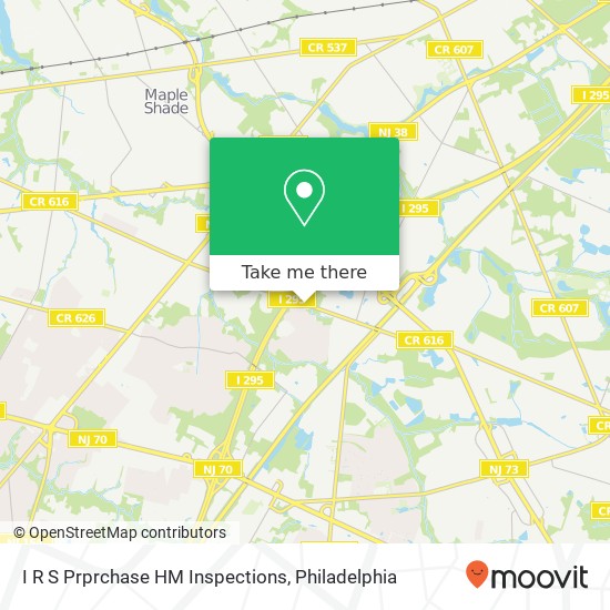 I R S Prprchase HM Inspections map