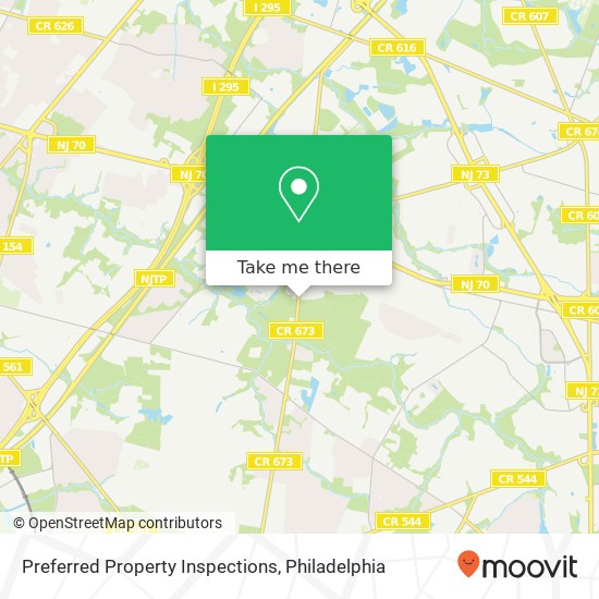 Mapa de Preferred Property Inspections