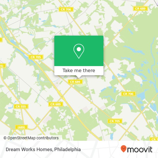 Mapa de Dream Works Homes