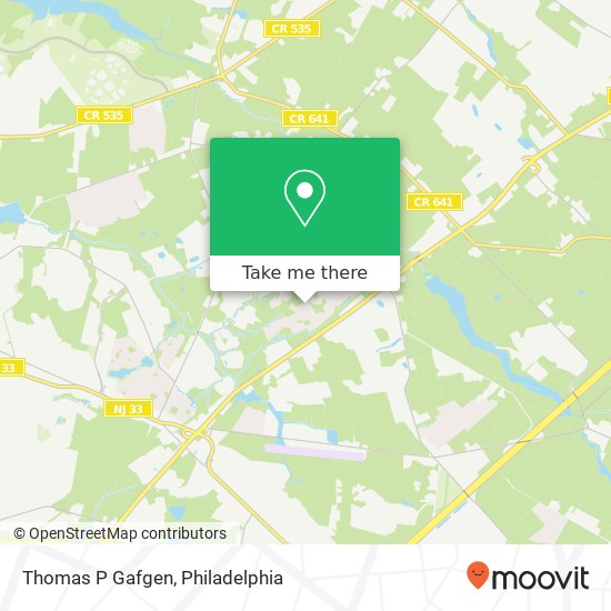 Thomas P Gafgen map