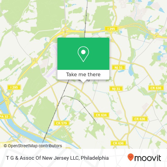 Mapa de T G & Assoc Of New Jersey LLC