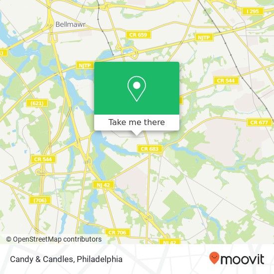 Candy & Candles map