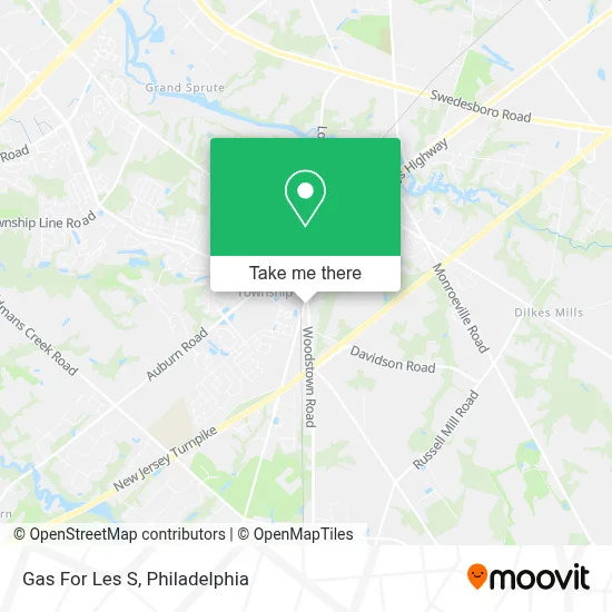 Gas For Les S map
