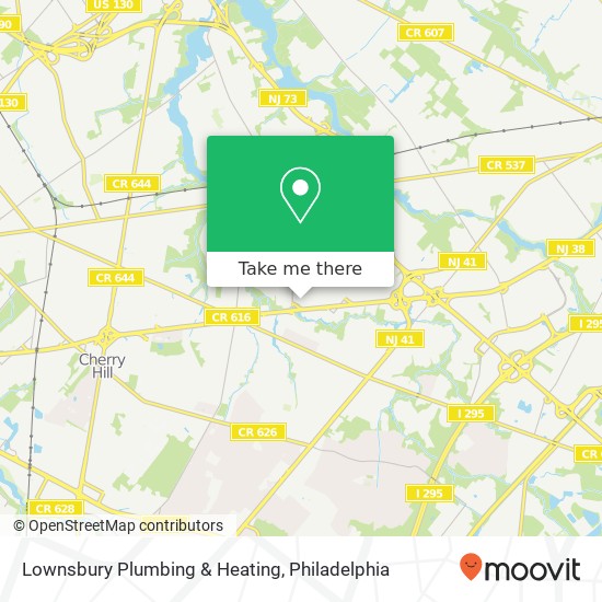 Lownsbury Plumbing & Heating map