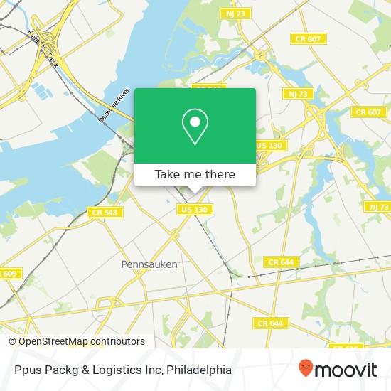 Ppus Packg & Logistics Inc map
