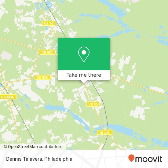 Mapa de Dennis Talavera