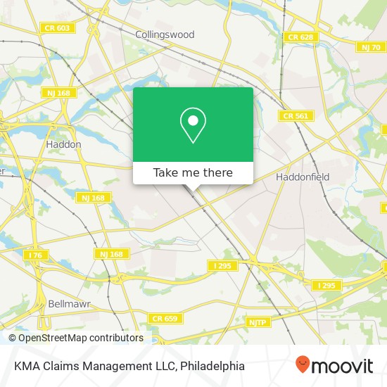 Mapa de KMA Claims Management LLC