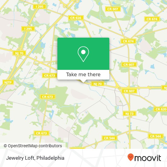 Jewelry Loft map