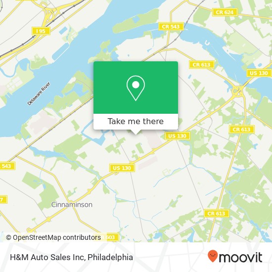 H&M Auto Sales Inc map