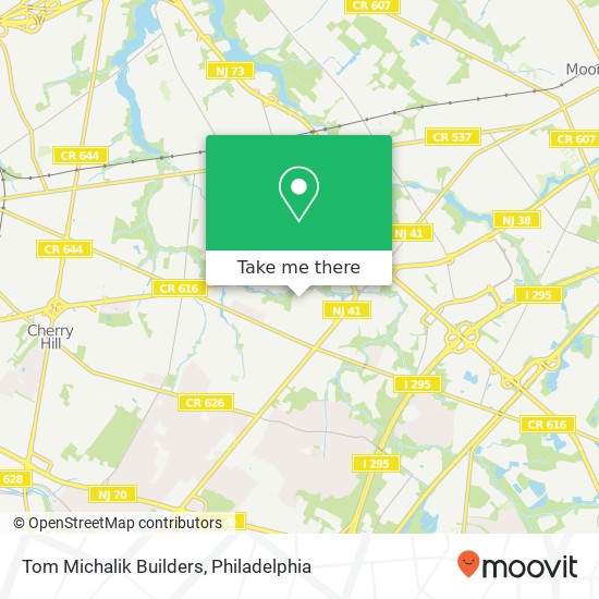 Tom Michalik Builders map