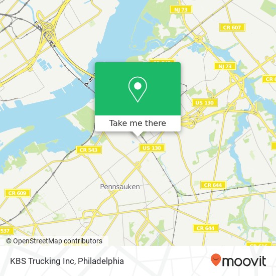 KBS Trucking Inc map