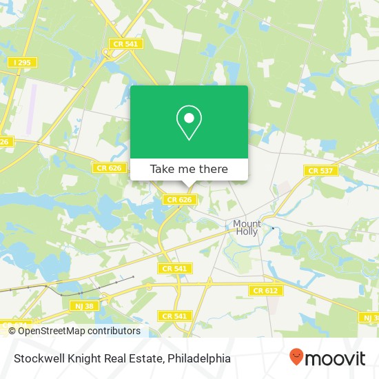 Stockwell Knight Real Estate map