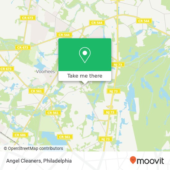 Angel Cleaners map