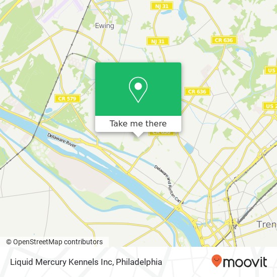 Liquid Mercury Kennels Inc map