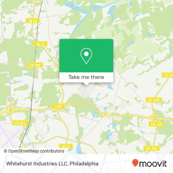 Mapa de Whitehurst Industries LLC