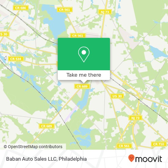 Baban Auto Sales LLC map