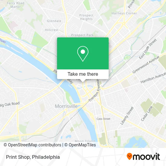 Print Shop map