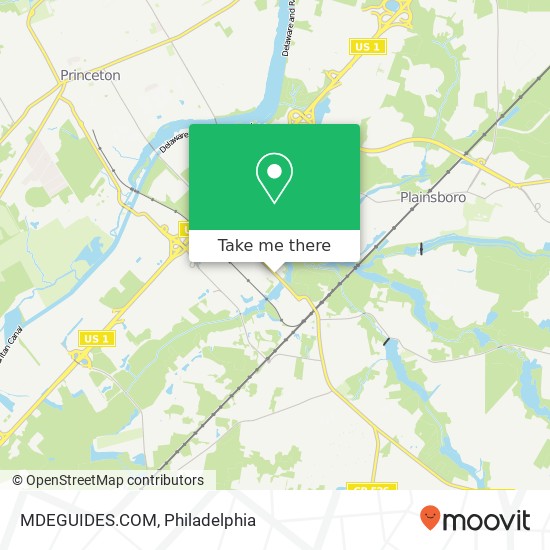 MDEGUIDES.COM map