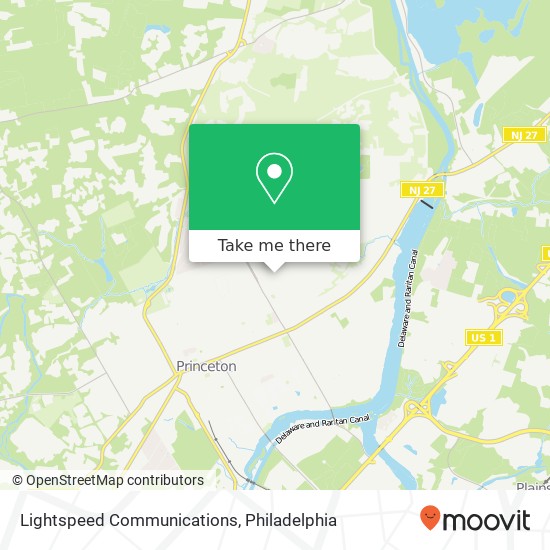 Mapa de Lightspeed Communications
