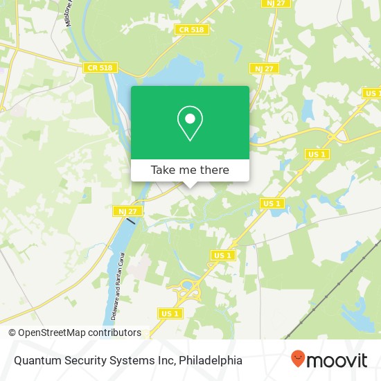 Mapa de Quantum Security Systems Inc