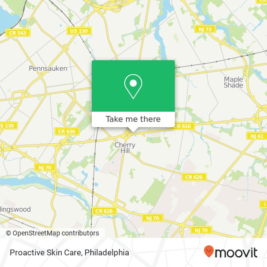Mapa de Proactive Skin Care